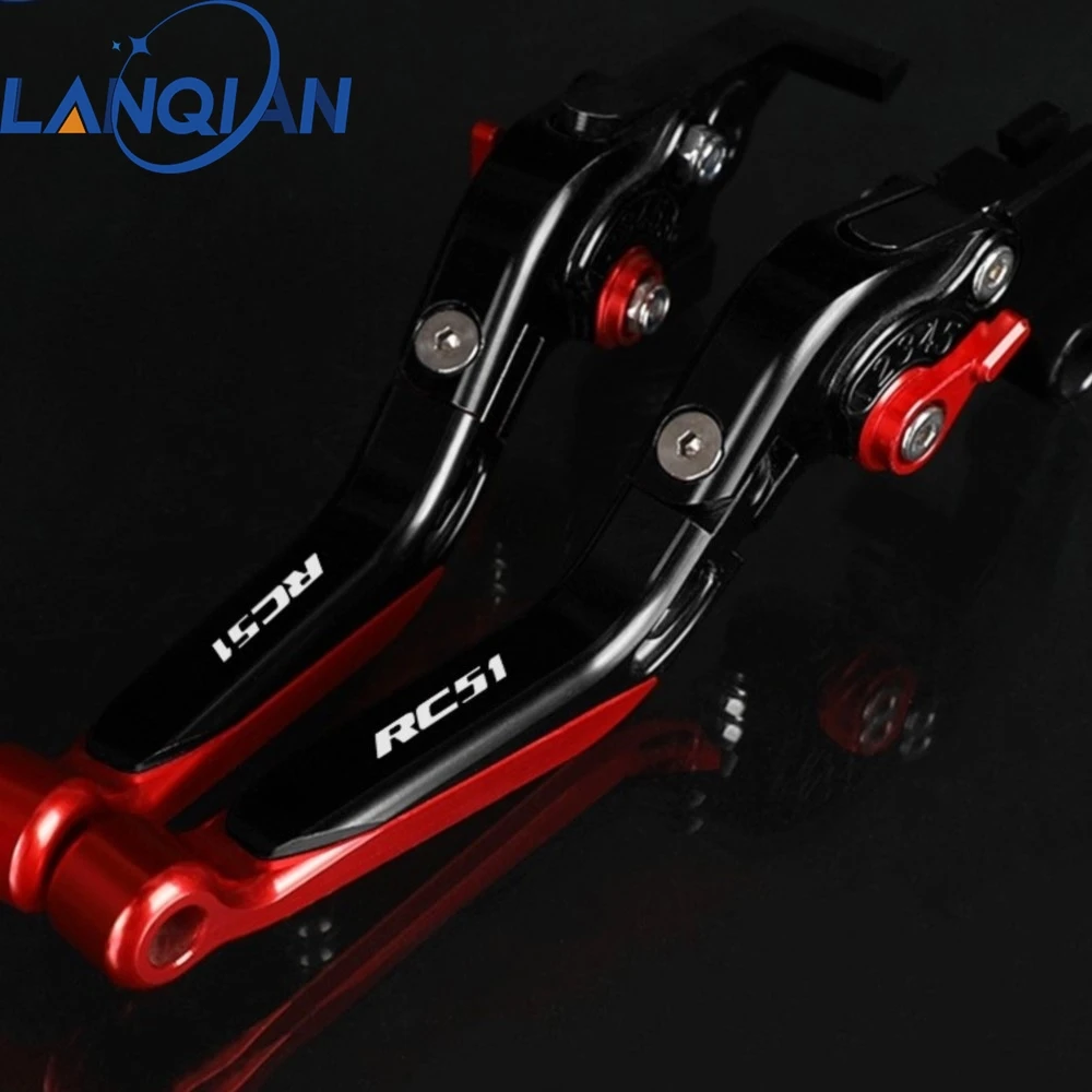 

2000-2006 FOR HONDA RC51 RC 51 2000 2001 2002 2003 2004 2005 2006 Clutch Lever Brake Lever Set Foldable Adjustable Handle Levers