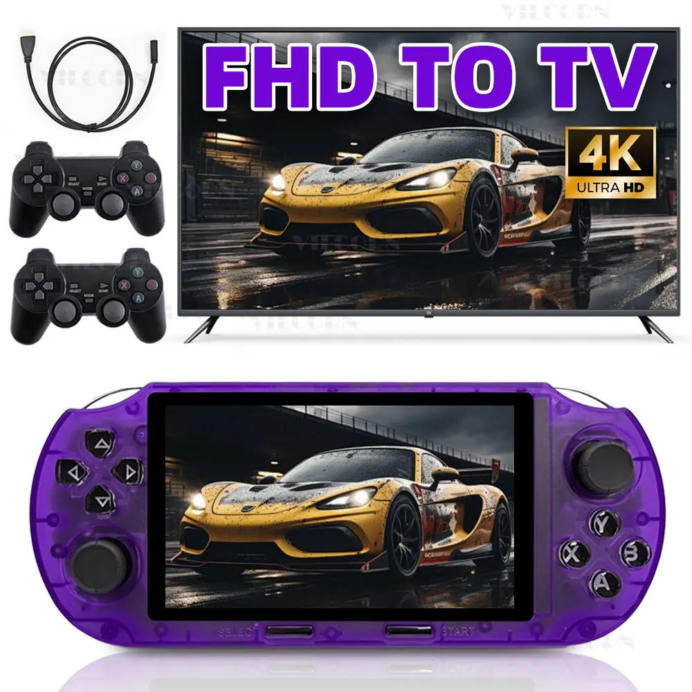 Lecteur de jeu portable rétro SF3000 amélioré, Compatible avec la Console de jeu vidéo HDMI, écran IPS de 4.5 pouces pour PS1/GBA/SFC 44 Lecteur de jeu portable rétro SF3000 amélioré, Compatible avec la Console de jeu vidéo HDMI, écran IPS de 4.5 pouces pour PS1/GBA/SFC 44