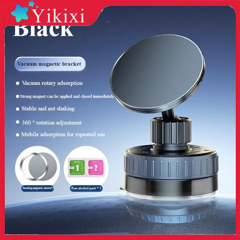 

Многофункциональная присоска может вращаться в нескольких сценариях для ленивых. Вакуумный двусторонний магнитный держатель для телефона на присоске.