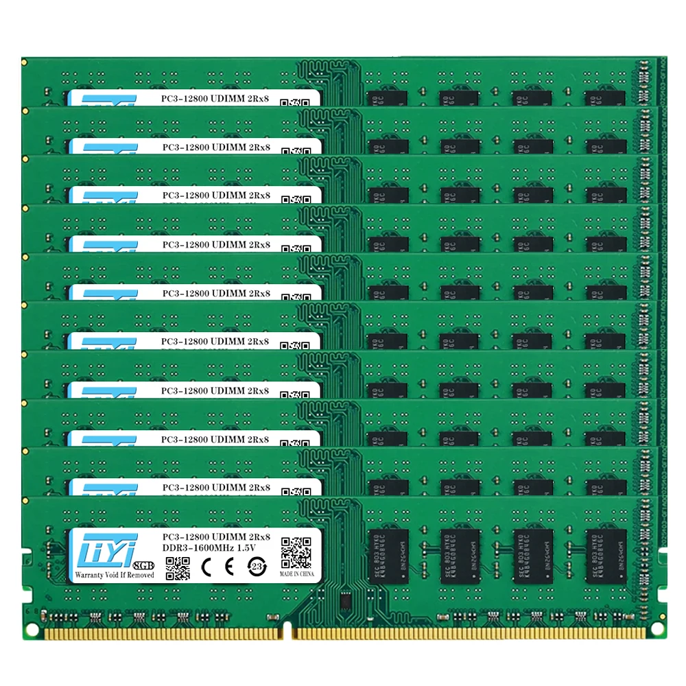 

10PCS DDR3 PC RAM 4GB 8GB 16GB 32GB 64GB 1066 1333 1600 1866MHZ PC3 14900 12800 10600 8500 1.5V Desktop computer Memoria ddr3 8g