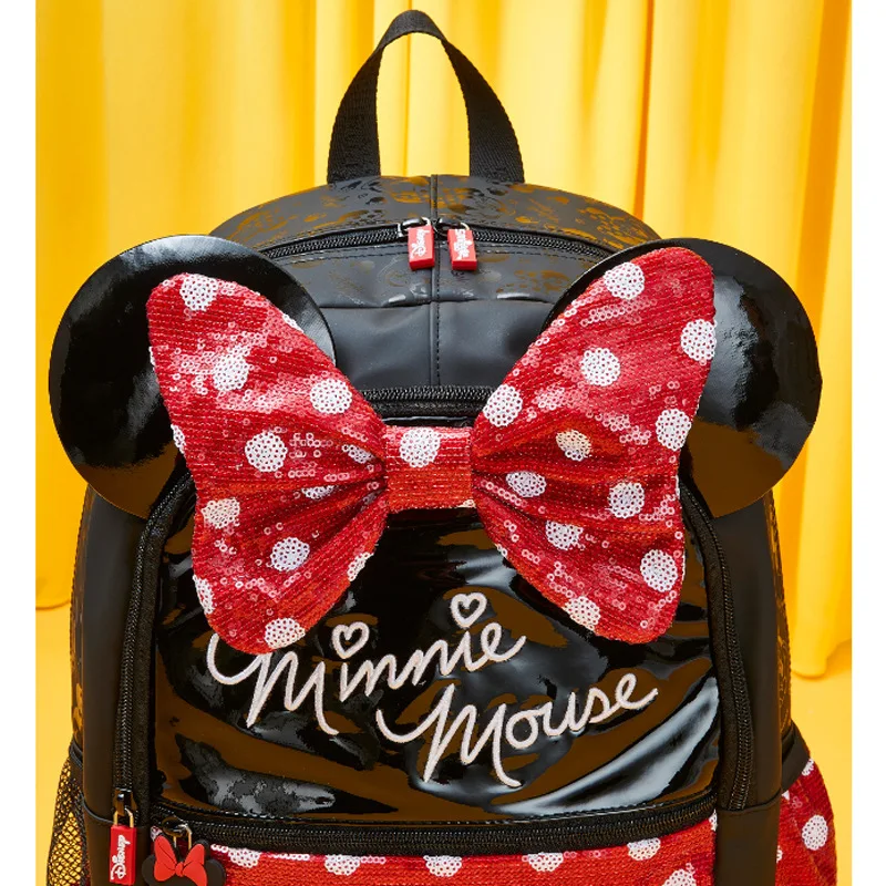 Australian Smiggle Schoolbag Female Minnie Backpack Children Knapsack Case Lunch Bag Water Cup Pen Bag Backpack Set Children Gif