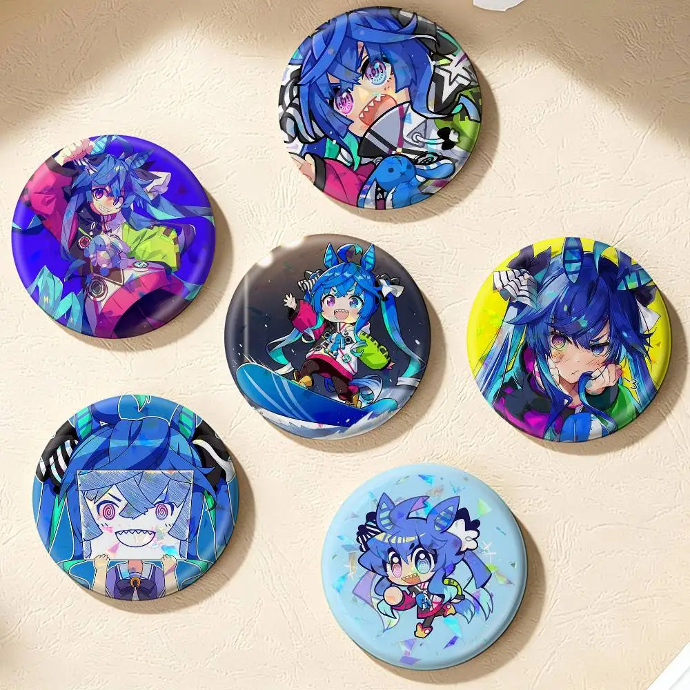 Twin Turbo UMA 75mm 58mm 44mm 25mm Brooch Backpack Hat Pins Accessories Toys Badge