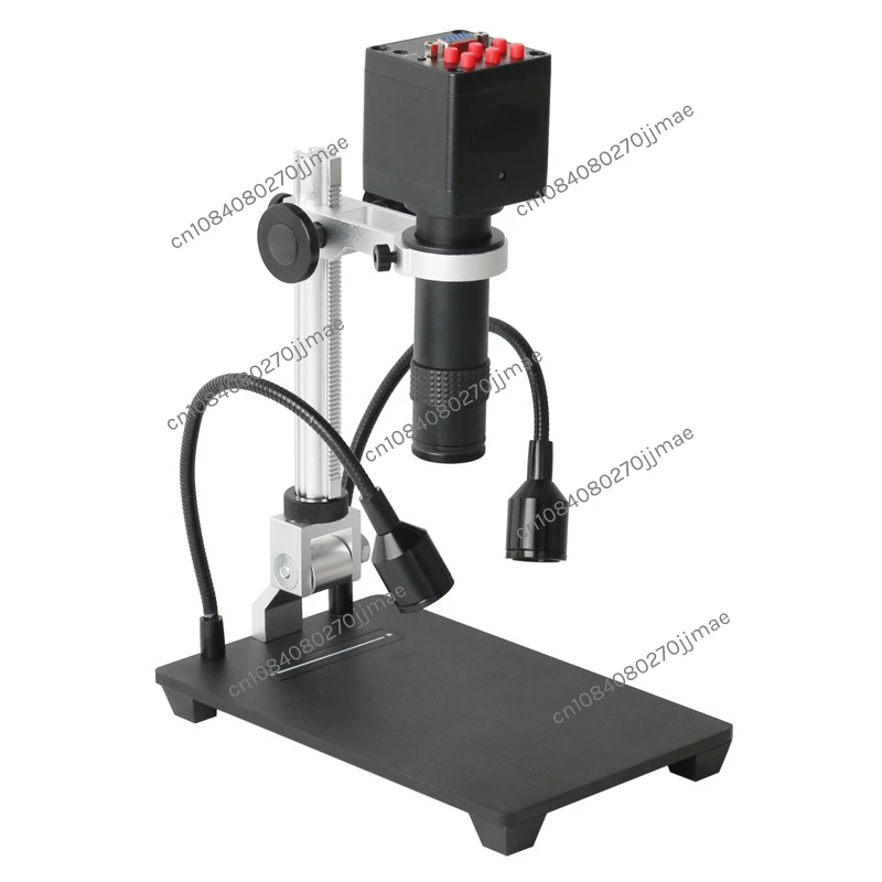 

1080P HD HDMI/VGA Digital Microscope 130x Zoom Lens Industrial Camera Motherboard Repair Welding