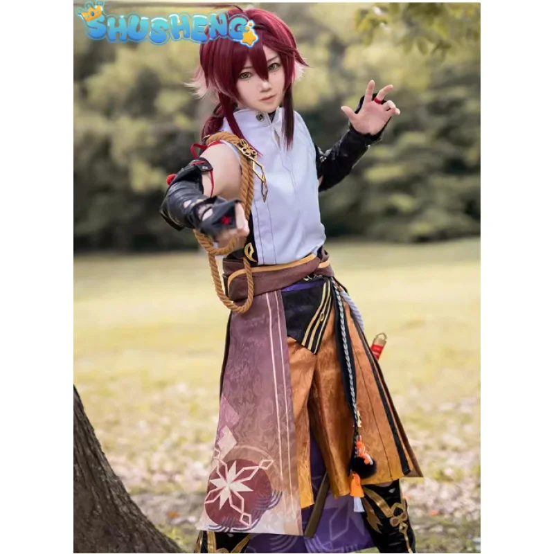 Genshin Impact Shikanoin Heizou Costume Cosplay uniforme di carnevale per adulti Anime Halloween Party Costumes Masquerade Women