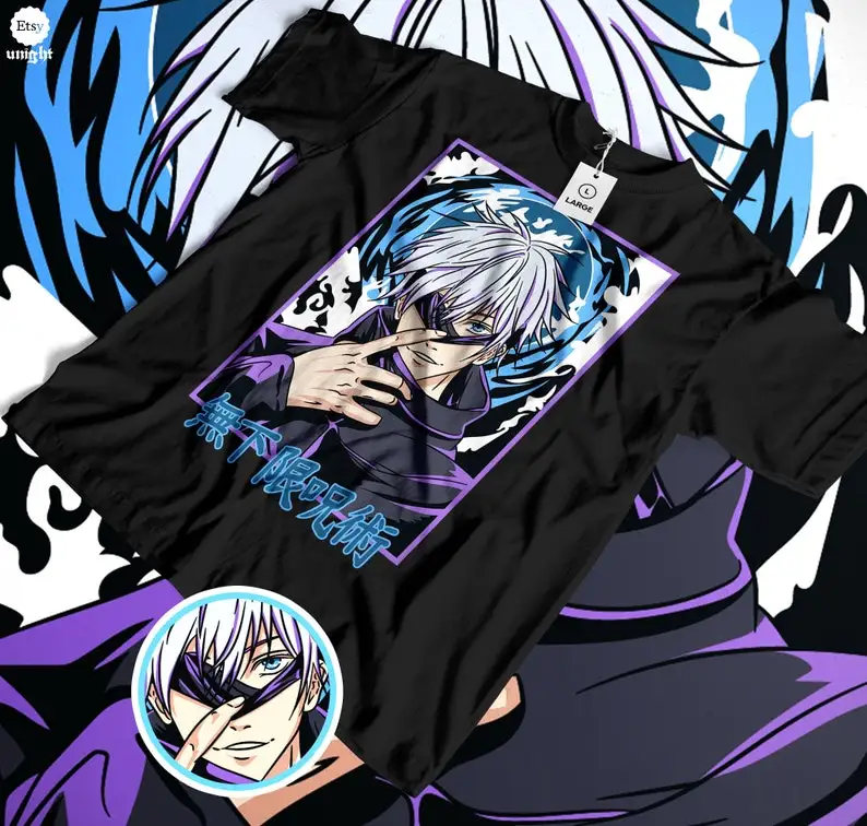 

Unisex Enigmatic Sorcerer T-shirt - Mystic Anime Garment