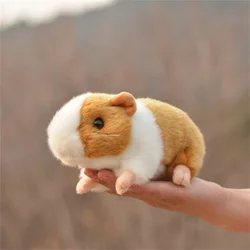 18cm Simulation Fluffty Guinea Pig Stuffed Animals Plush Toy Soft Dolls Real Life Mouse Dolls Kids Toys Peluche Christmas Gift