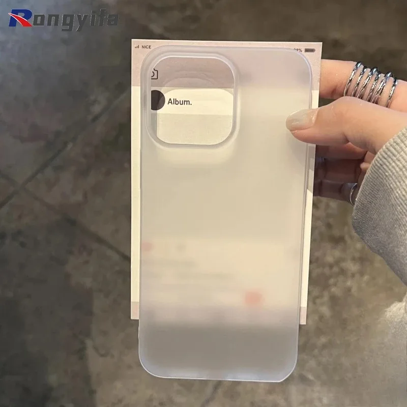 Matte Soft Shockproof Case for iQOO Phones
