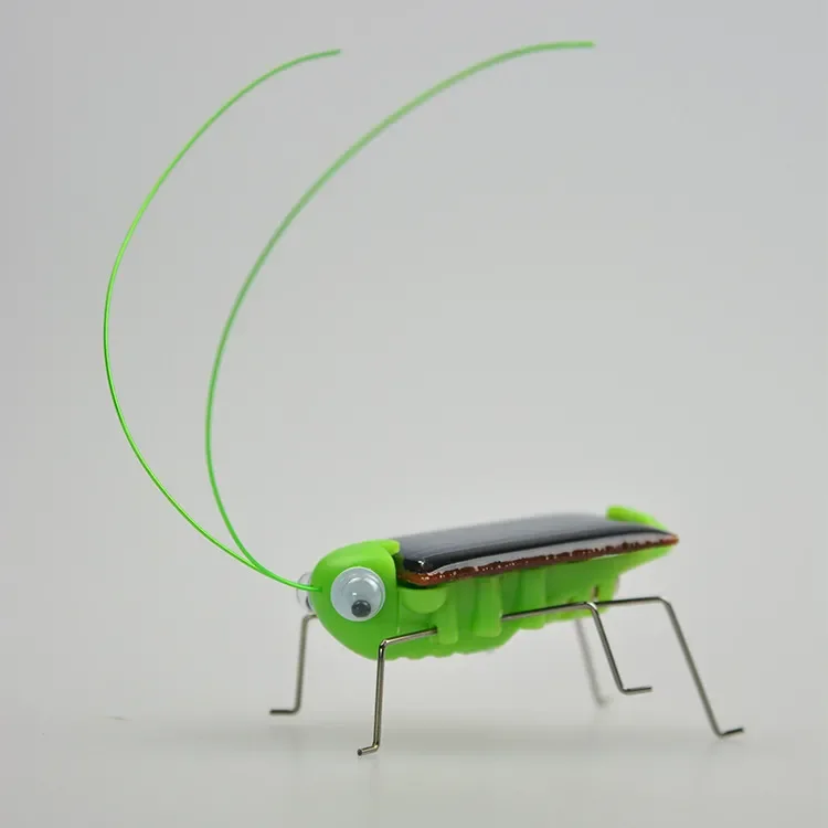 Solar Simulation Insect Grasshopper Toy Puzzle Children Selected Gift Gift Boys And Girls Science Education Funny Moving Toy Kid
