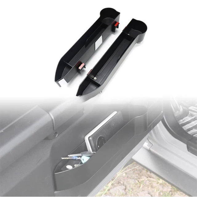 

On Sale Storage Box Door Cup Holder Insert Door Storage Compartment for Suzuki Jimny Accessories JB64 JB74