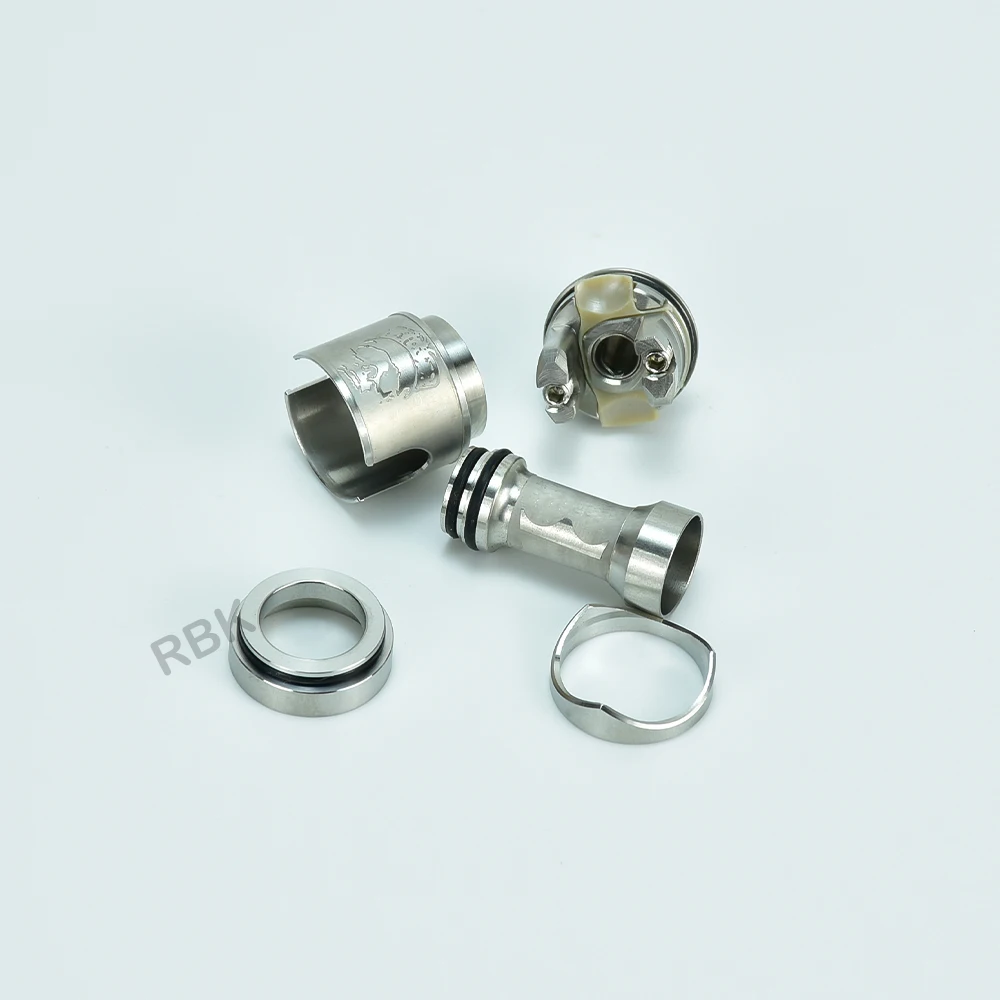 Wolfcoolvape Billet box mod Monarchy Mobb CipherSkull RBA vape Skull RBA 1.0/1.5/2.5/3.5mm Bridge 316ss replacement coil - gallery image 3
