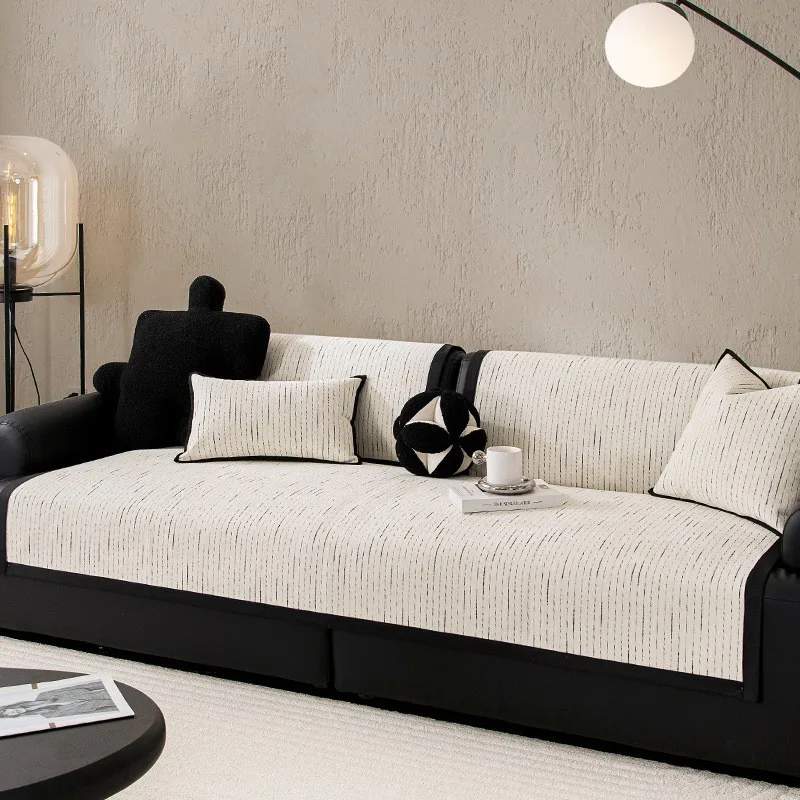 

Sofa cushion four seasons universal 2025 new senior sense cushion living room non-slip sofa cover backrest cloth towel