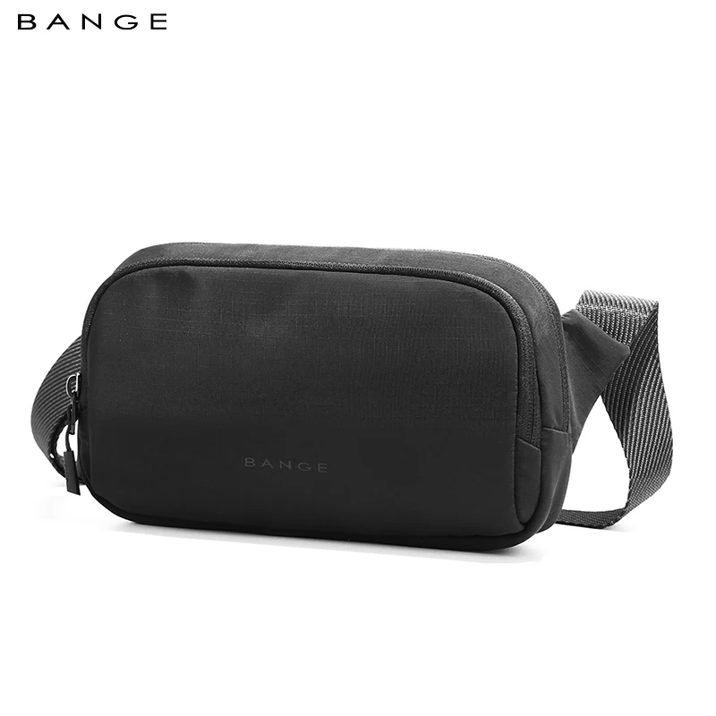 BANGE Unisex Lightweight Multifunction Sling Crossbody Shoulder Bag Men Fashionable Crossbody Chest Bag for Travel and Daily Use