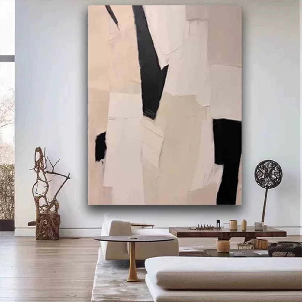 

Home Trim Wall Art Picture Modern Abstract Oil Painting Hand-Painted Artwork On Canvas Colorfulmural For Living Room Decor Life