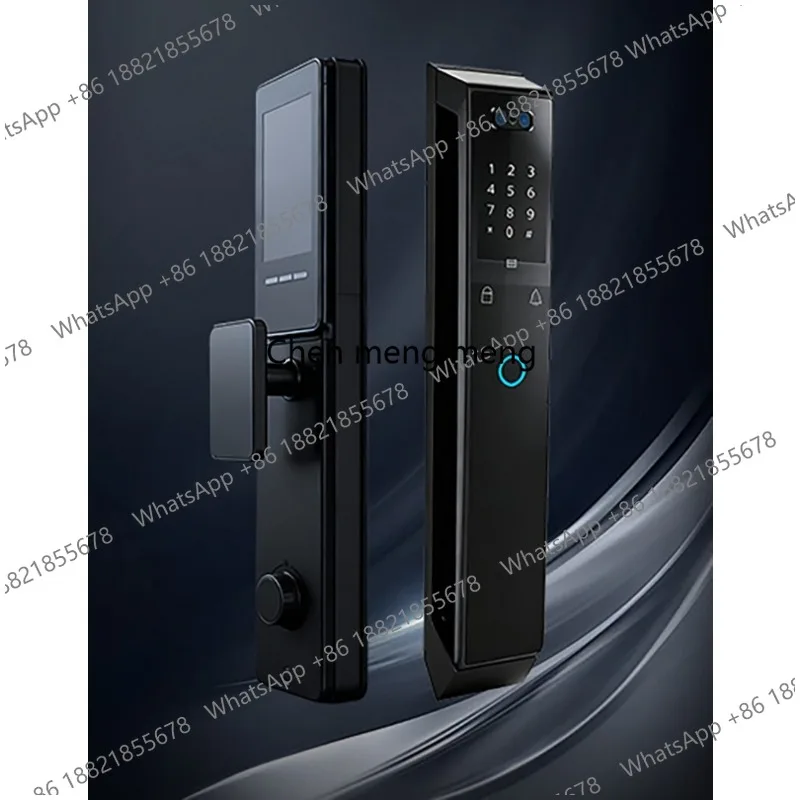 

New smart lock fingerprint password multifunctional wooden door interior door