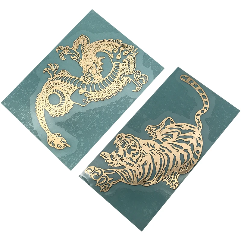 Dragon Totem/Tiger Zodiac Back Sticker Back Cover Decorative Sticker