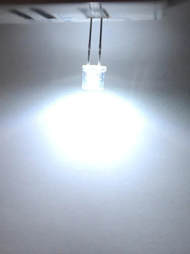 1000Pcs 5mm Flat Top White Red Yellow Blue Green Emitting Diode LED Wide Angle Ultra Bright Bulbs Light Decoration Lamp Diodes — zdjęcie 2