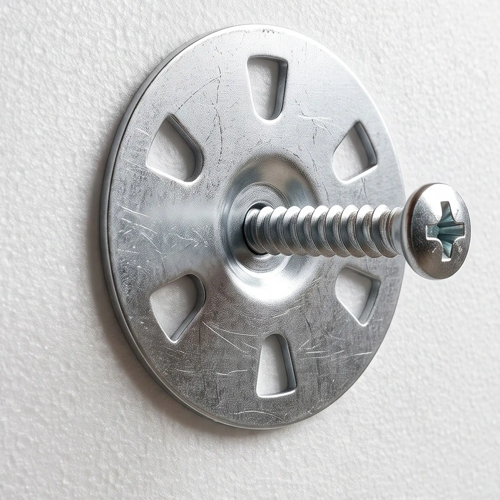1Set Foam Board Washers Insulation Fixing Hardware Load Spreading Washers for Rigid Foam Panels Tile Backer and Wall Insulation