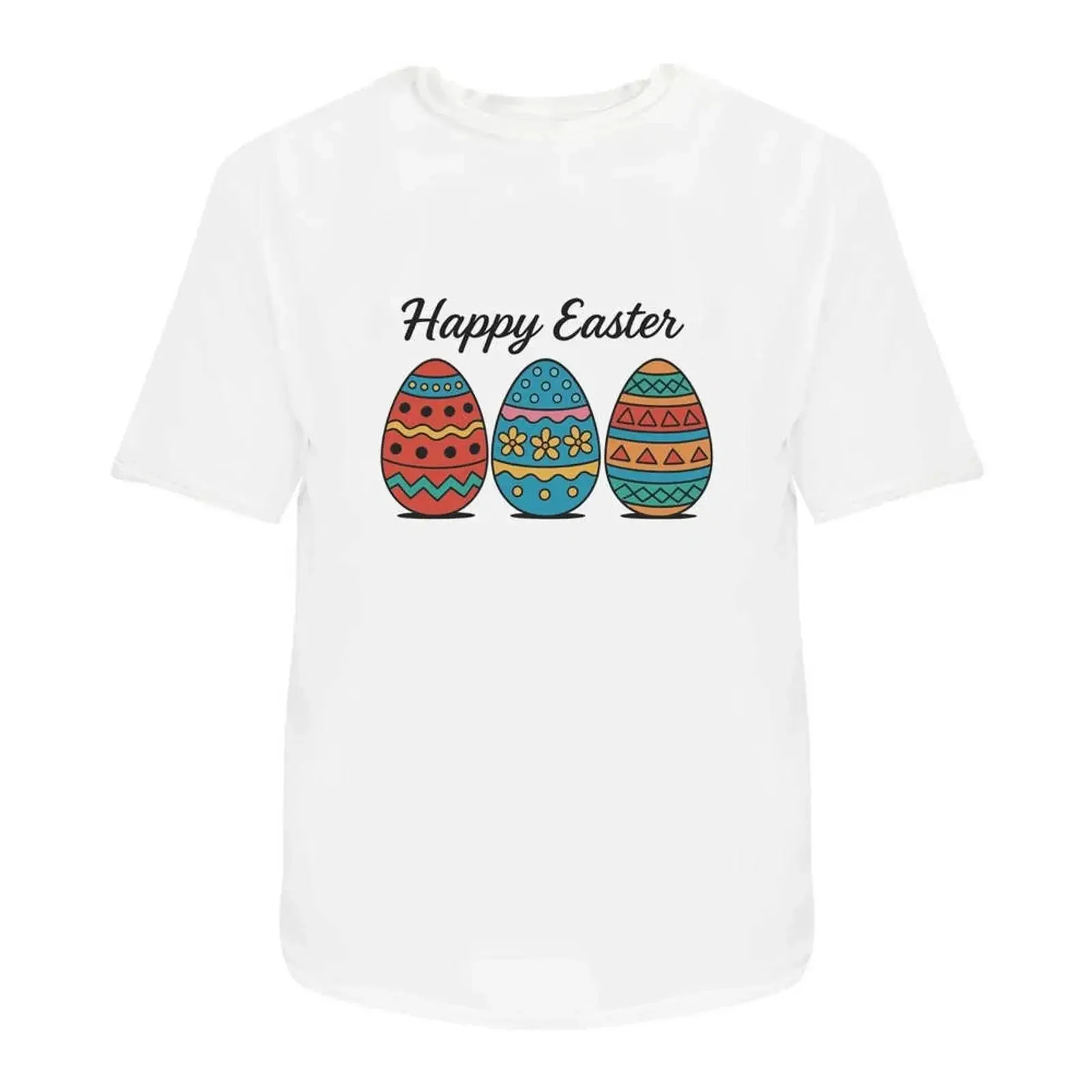 T Shirt quot Frohe Ostern 100 Baumwolle S XXL TA062458 vintage Washed Unisex Slightly designer clothes Stretched