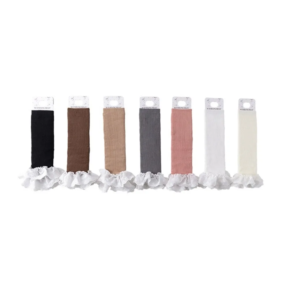 

New Loose Lace Leg Covers Y2K Lolita Leg Warmers Thin Lace Compression Socks Gift