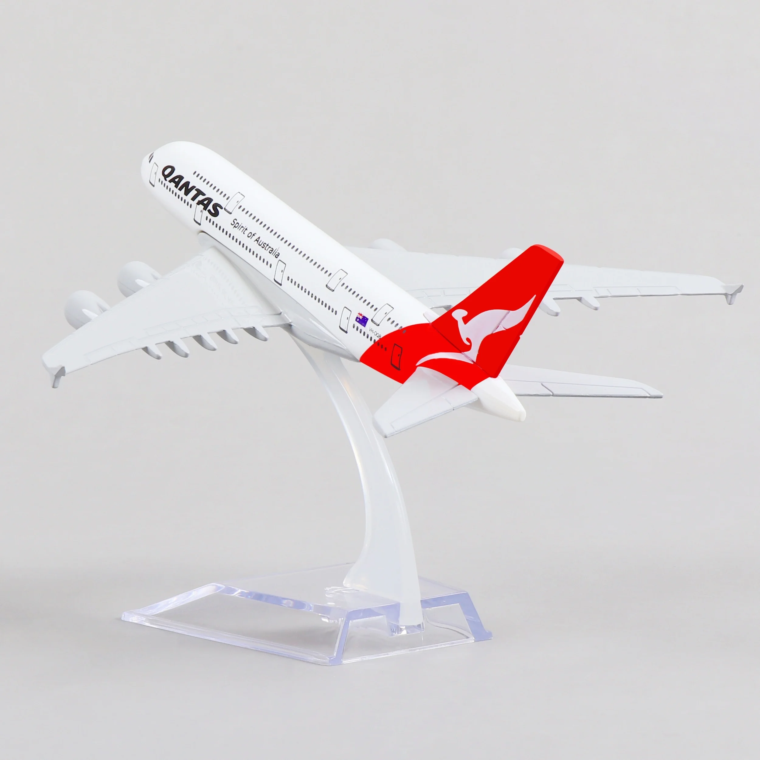 Airbus A380 Airplane Model Toys Qantas Airways 1:400 Metal DieCast Sky Jumbo Airliner Model For Collectibles And Gifts