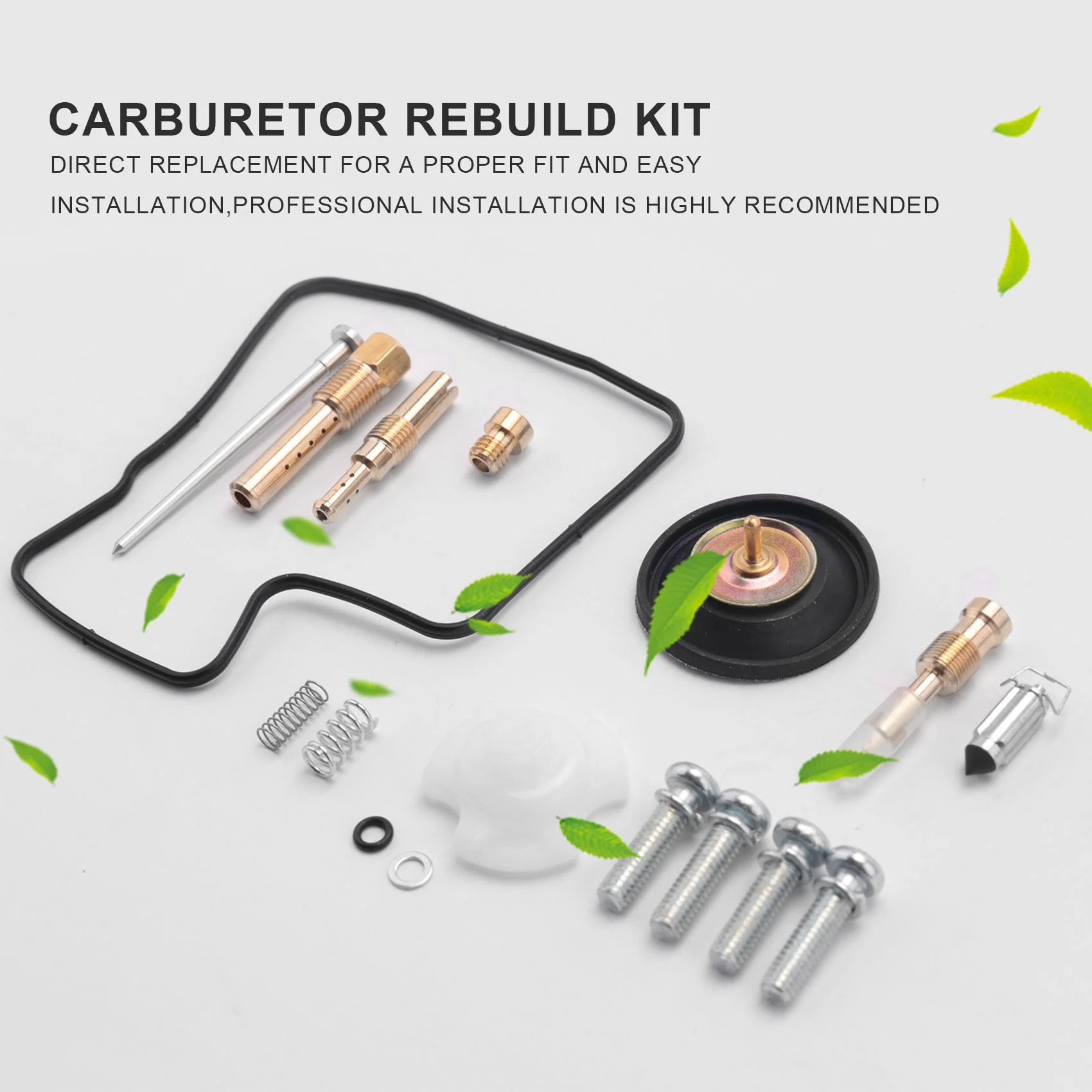 Carburador Repair Kit, junta de válvula de diafragma, reconstruir peças Set para HONDA STEED 600 SHADOW VLX600 VLX 600 VT600 C, 2Set