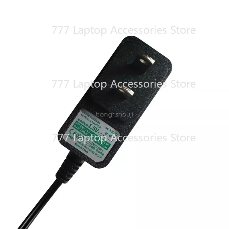 Adaptador de corriente alterna de 1,5 V para grabadora CD Walkman Discman DC 2,5*0,7 mm
