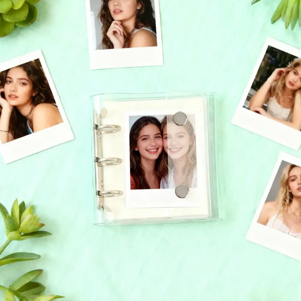 Losbladig boek Kleurrijk A8 Mini Bindmiddel Notitieboekje met PVC Cover voor Journaling Scrapbooking Draagbare fotoalbum Kaartorganizer