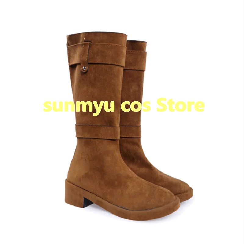

Soso no Furiren Frieren Cosplay shoes Brown boots
