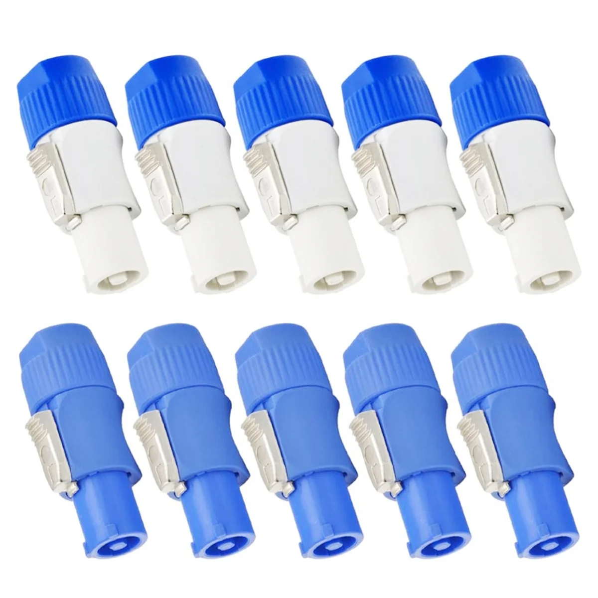 New Tech 20 Pz 3 PIN Maschio Powercon Connettore Ingresso Segnale Jack per Fascio di Luce Stage Light Power