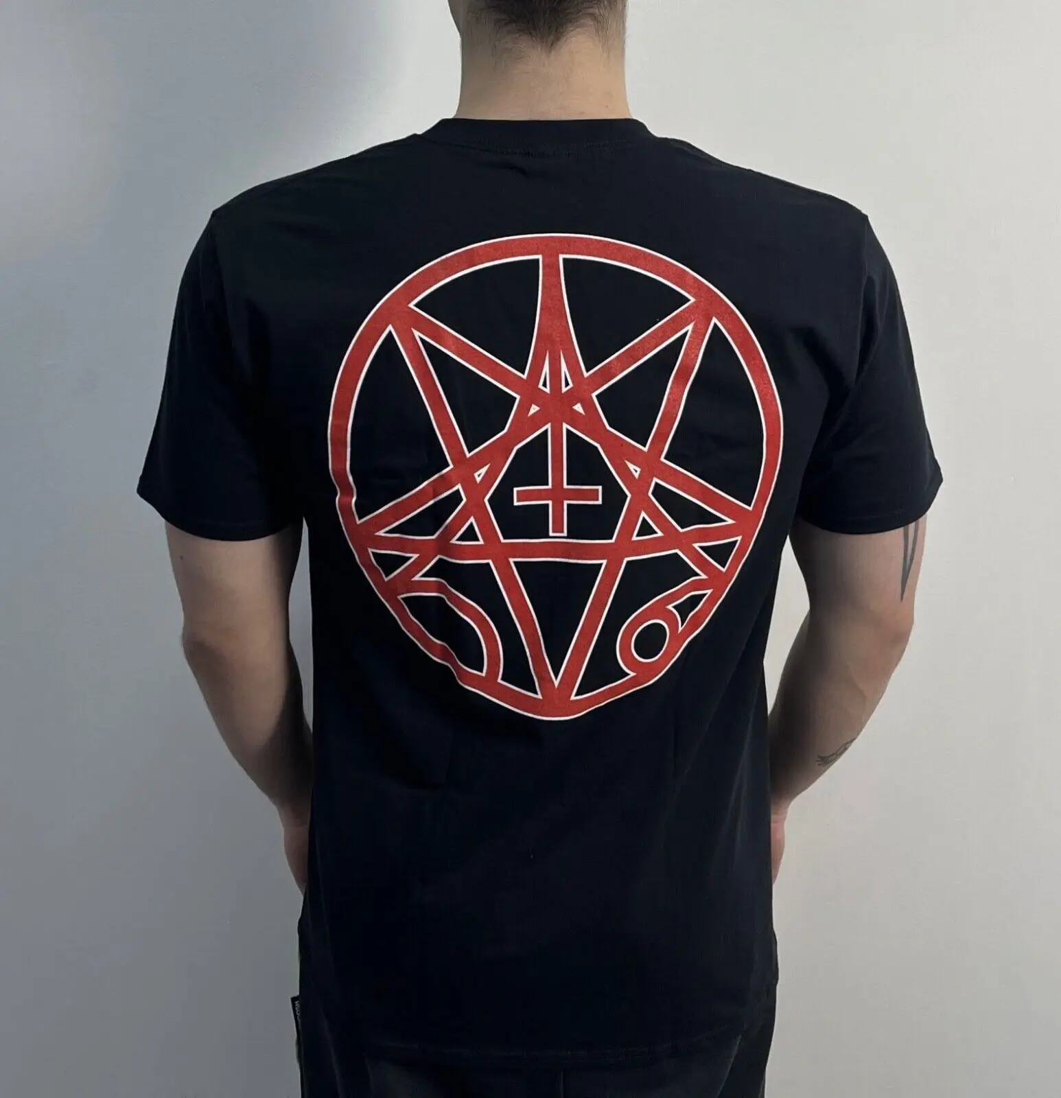 Morbid Angel Red Logo (Gildan) Black T-Shirt death obituary