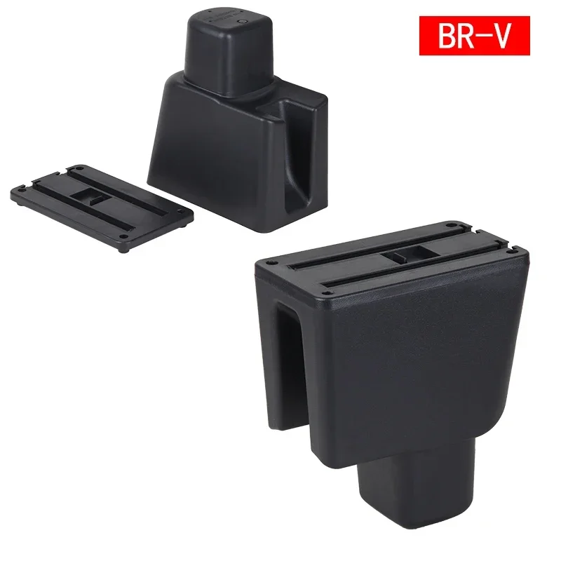 New luxury For Honda BRV Armrest For Honda BR-V Car Armrest box central Store content Storage box Arm Auto parts USB Charge