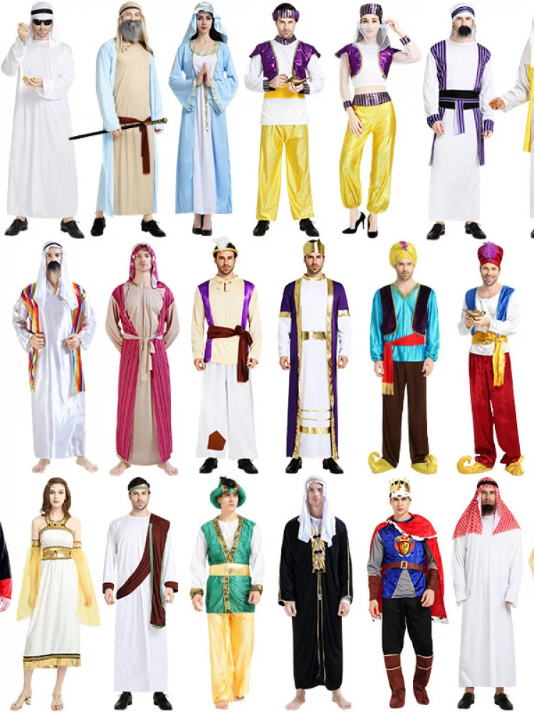 أزياء الهالوين للأطفال للملكة المصرية الرومانية تنورة طويلة للسيدات الأمير الأمير ملابس أطفال ملابس مصر القديمة