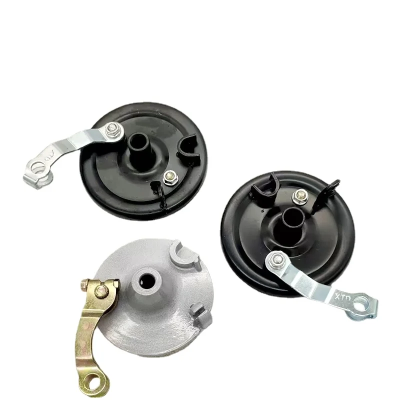 Electric vehicle 110MM front drum brake assembly Scooter brake For cg125 gn125 gy6-150 brake 110 brake assembly 10/12 holes