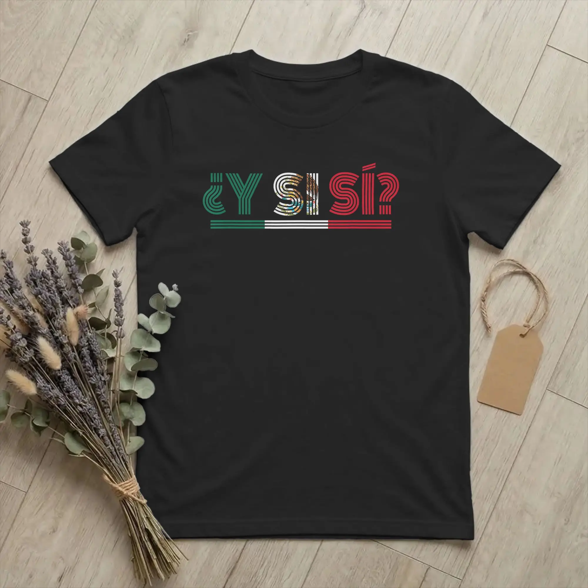 T-shirt optimiste avec citation espagnole pour hommes, drapeau du Mexique, en coton, créatif, à manches courtes, col rond, T-Shirt graphique