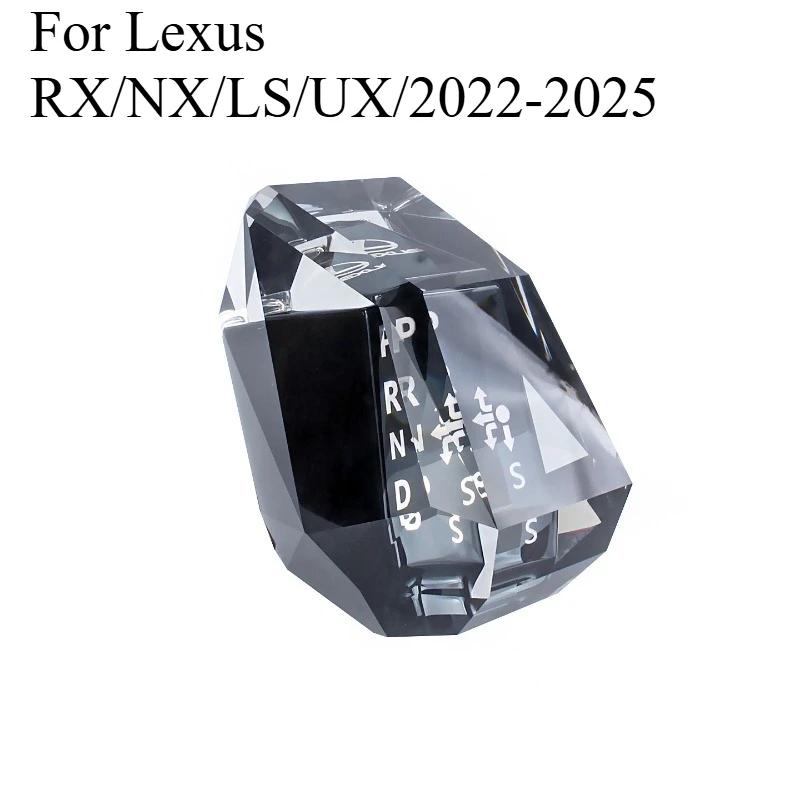 

Для Lexus RX/NX/LS/UX/2022-2025: Хрустальная ручка переключения передач с LED-подсветкой, подарок к празднику