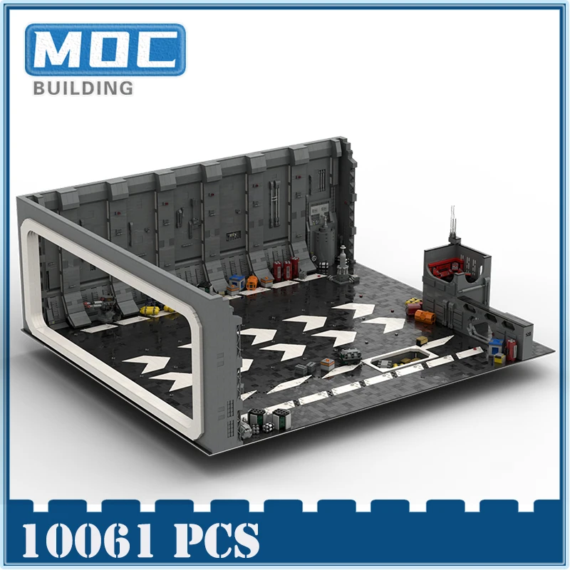 Moc Docking Bay 327 For UCS Millennium Falcon Ultimate  Star Plan Collector Series DIY Assembly Building Blocks  Christmas Gift