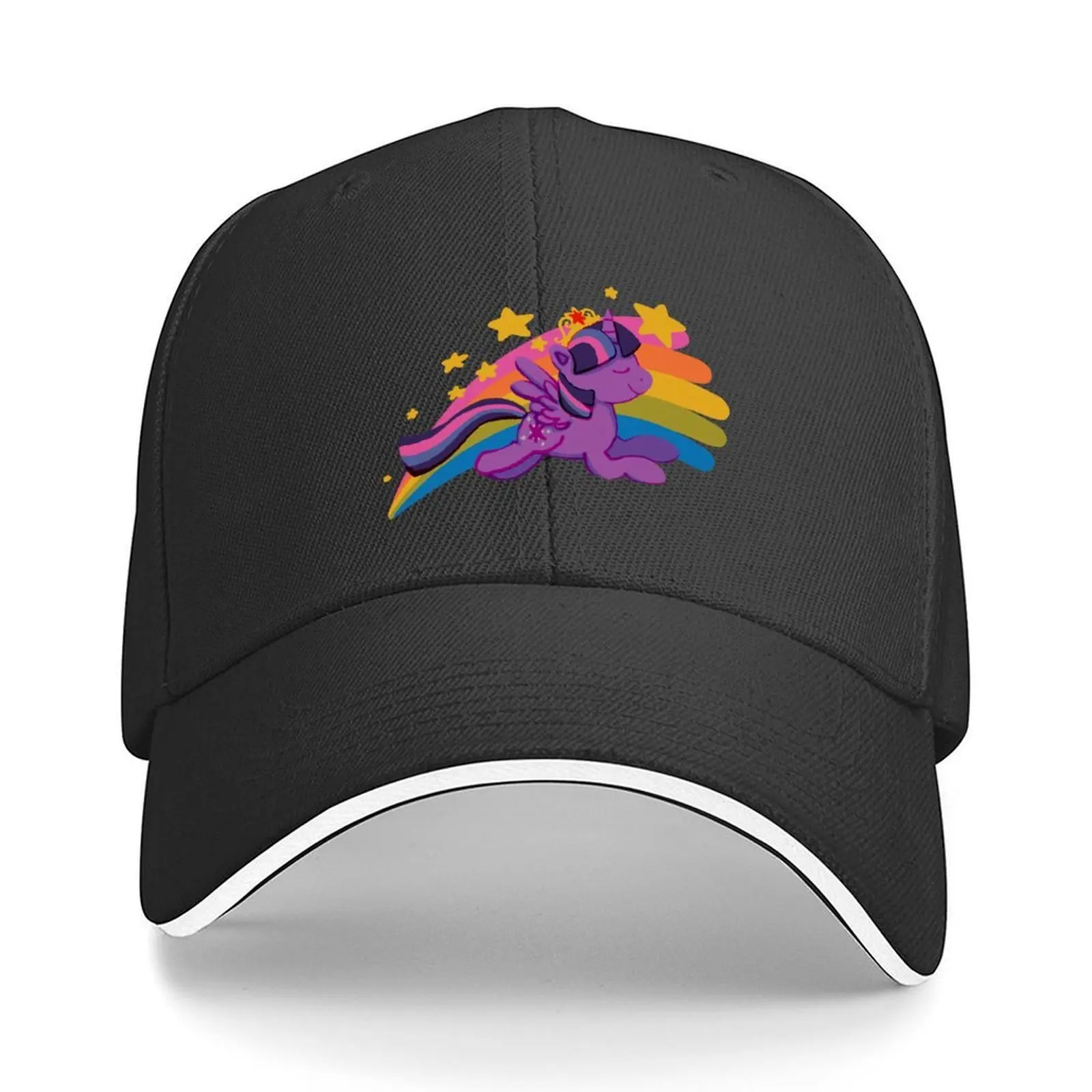 

Retro Alicorn Twilight Baseball Cap custom caps golf hat genuine Gentleman Hat Luxury Brand Girl'S Hats Men's