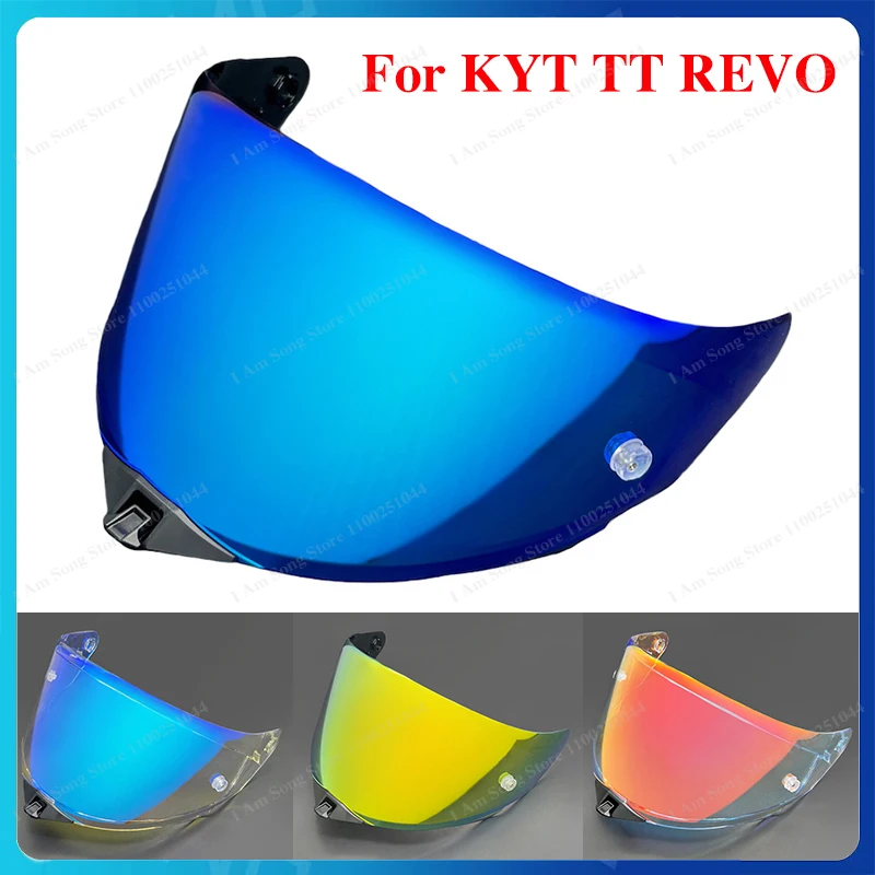 

Motorcycle Helmet Visor Lens For KYT TT REVO Stream II Replace Anti-UV Anti-Scratch Dustproof Wind Shield Motorcycle Accessories