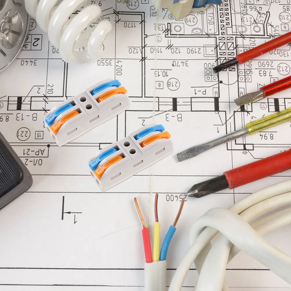 

18 шт. соединители для проводов, рычажная гайка, электрические быстрое сращивание, огнестойкие соединительные блоки 222x18, домашние авто проекты