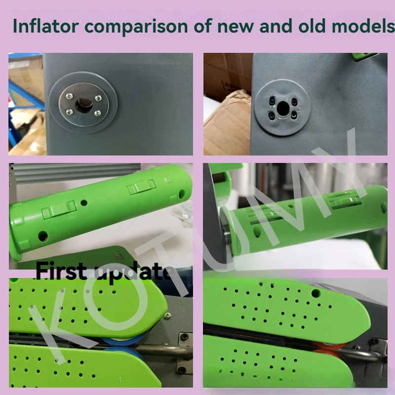 110/220V Portable Cushion Packaging Inflatable Machine Gourd Film Bubble Bag Inflator C10 200W Automatic Air Cushion Machine