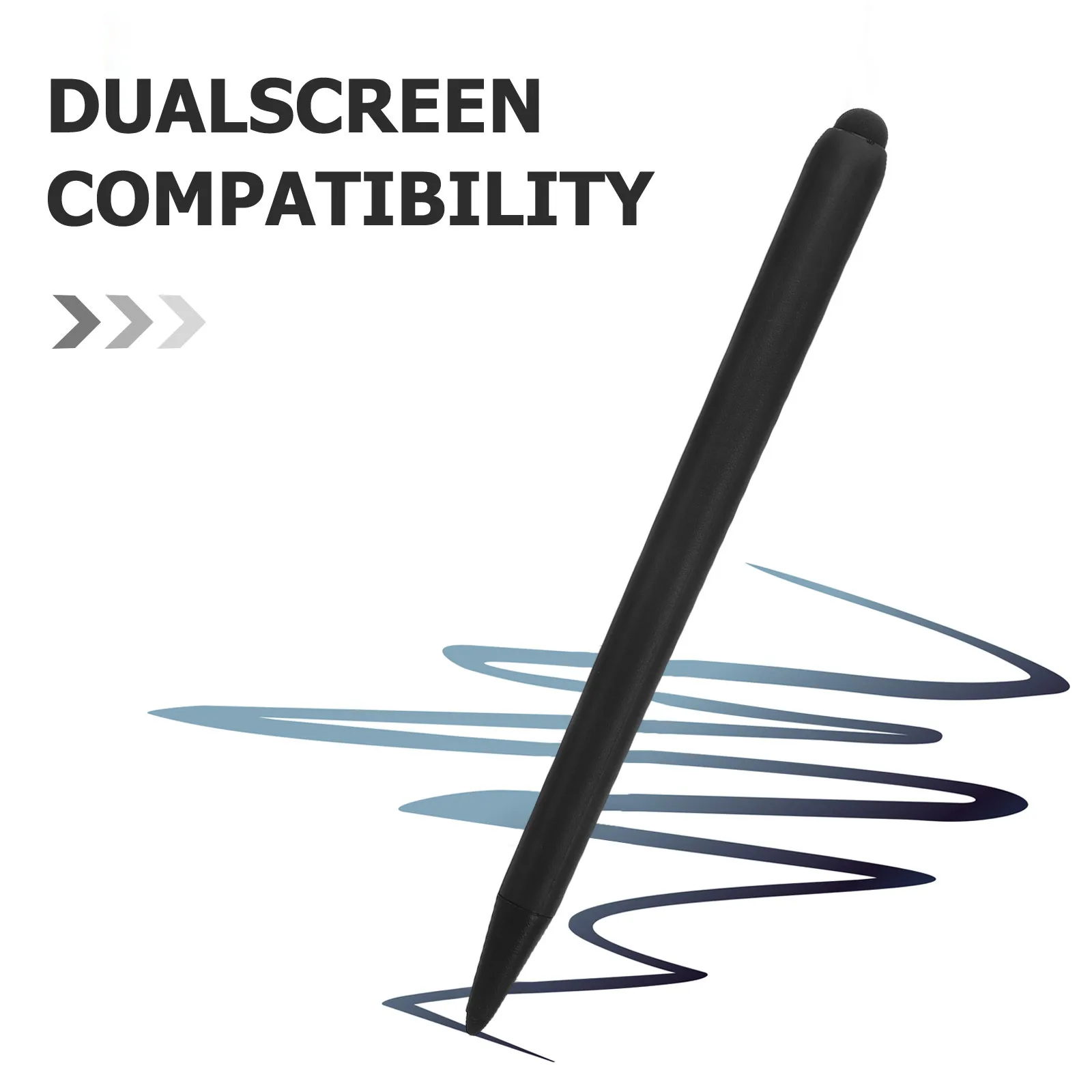 Electronic Touch Stylus Pen for Screen Writing Teaching Display Dual Tip Universal ABS Material 2 Pcs Set