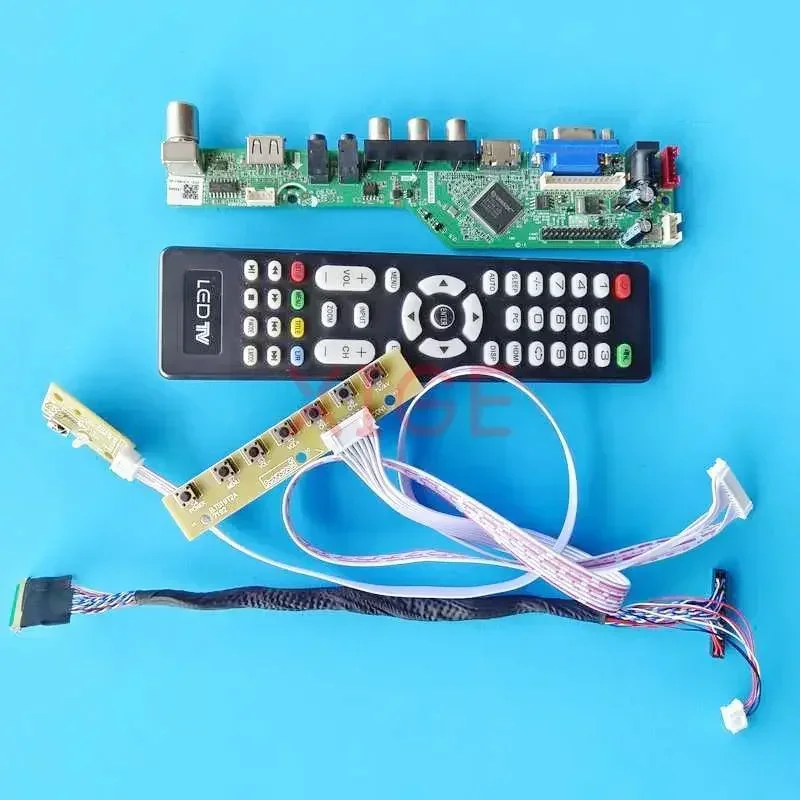 

Kit DIY Driver Controller Board For N140FGE-L32/L31 N140FGE-LA2 14" Analog TV 1600x900 40-Pin LVDS Laptop Screen HDMI+VGA+AV+USB