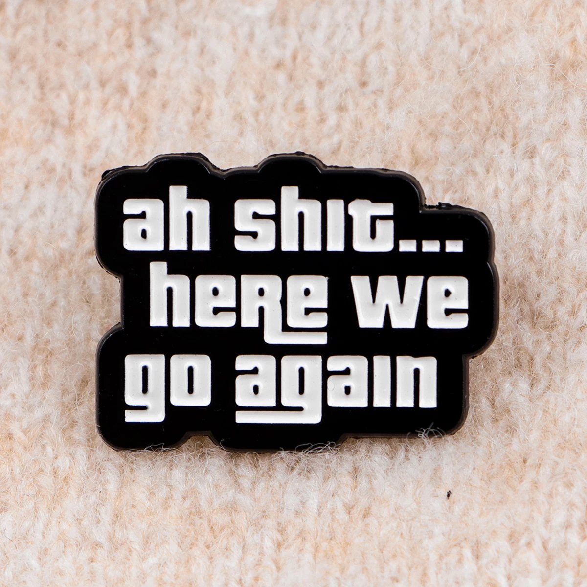 مضحك زميل العمل يقتبس دبابيس للنساء GEN X المينا دبوس شارة معدنية مجوهرات الملابس ظهره اكسسوارات الأصدقاء هدية #4