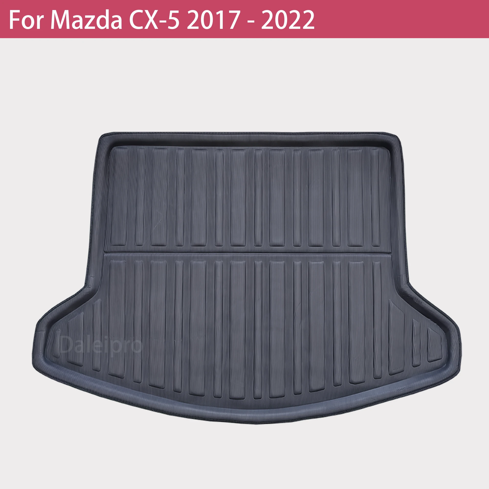 Tailored Rear Trunk Mat For Mazda CX-5 CX5 2017 2018 2019-2022 Cargo Liner Boot Floor Tray 3D EVA Kick Protector Car Accessories