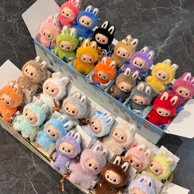 Echte Popmart veröffentlichte Labubu V4 „Secret to the Heart“-Serienkollektion. Exquisit gefertigte, bezaubernde Vinylfiguren