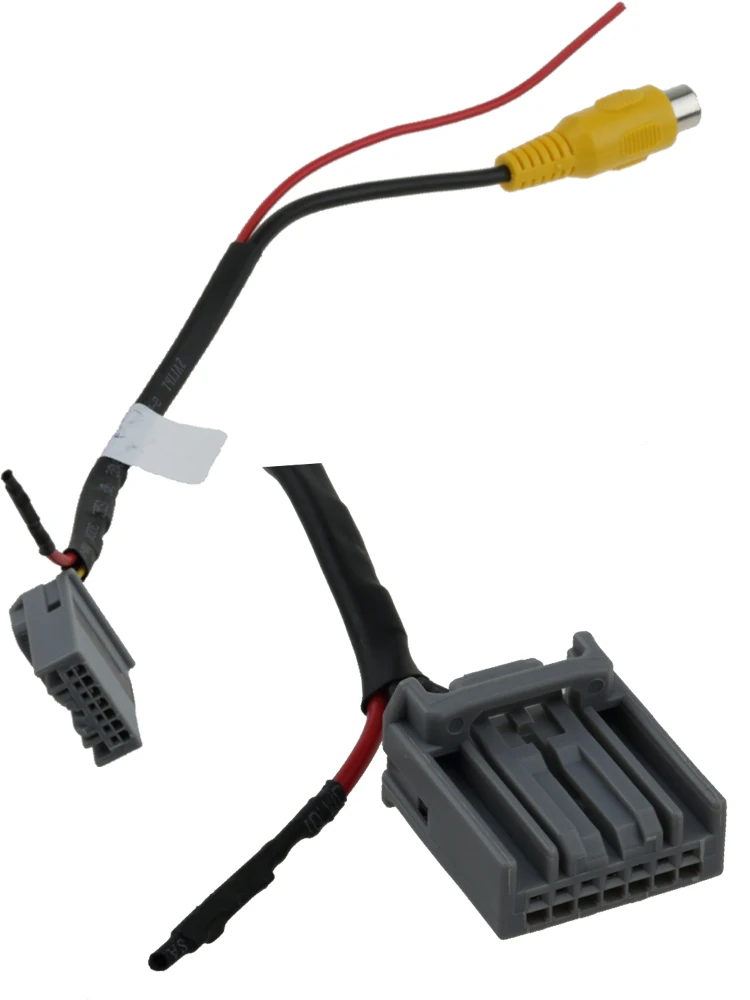 SINOSMART 7PIN Reverse Camera Adapter Cable with Bonus Trigger Wire for Honda CR-V XR-V Civic OEM Screen | CVBS Input C7