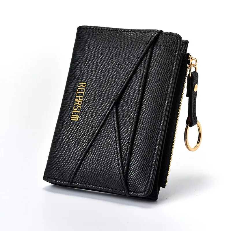 High Quality Women's Organizer Wallets PU Card Holder and ID Case Fashion New Style Ladies Zero Wallet