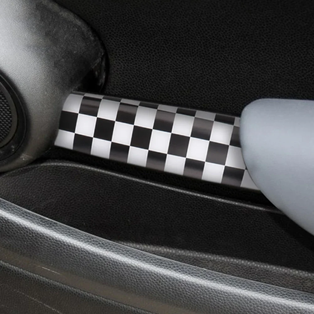 

2 шт., крышка дверной ручки автомобиля, наклейка на корпус с перилами для Mini Cooper One S JCW Clubman R55 R56, украшения для хэтчбека, аксессуары