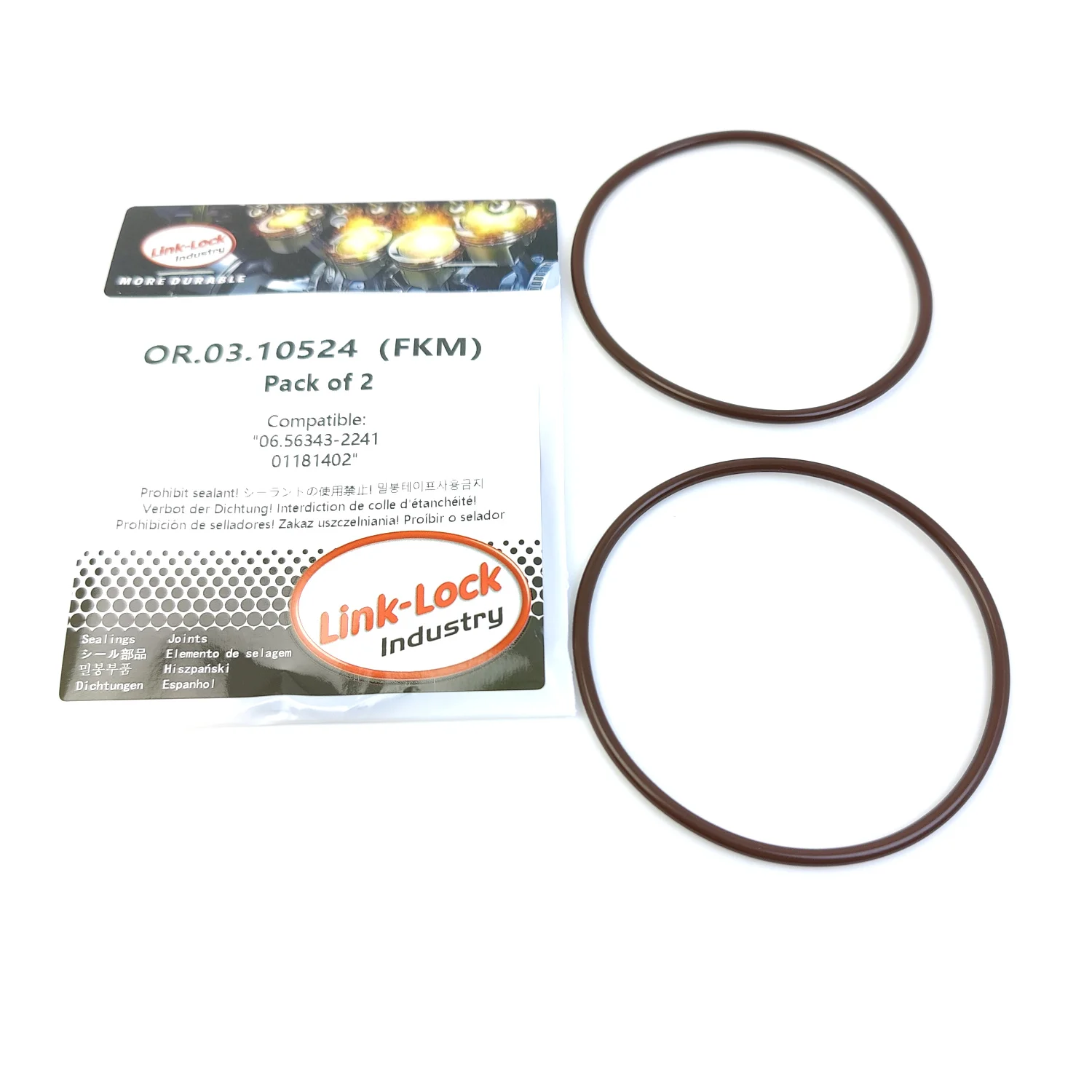 LINK-LOCK 2PCS OR.0…