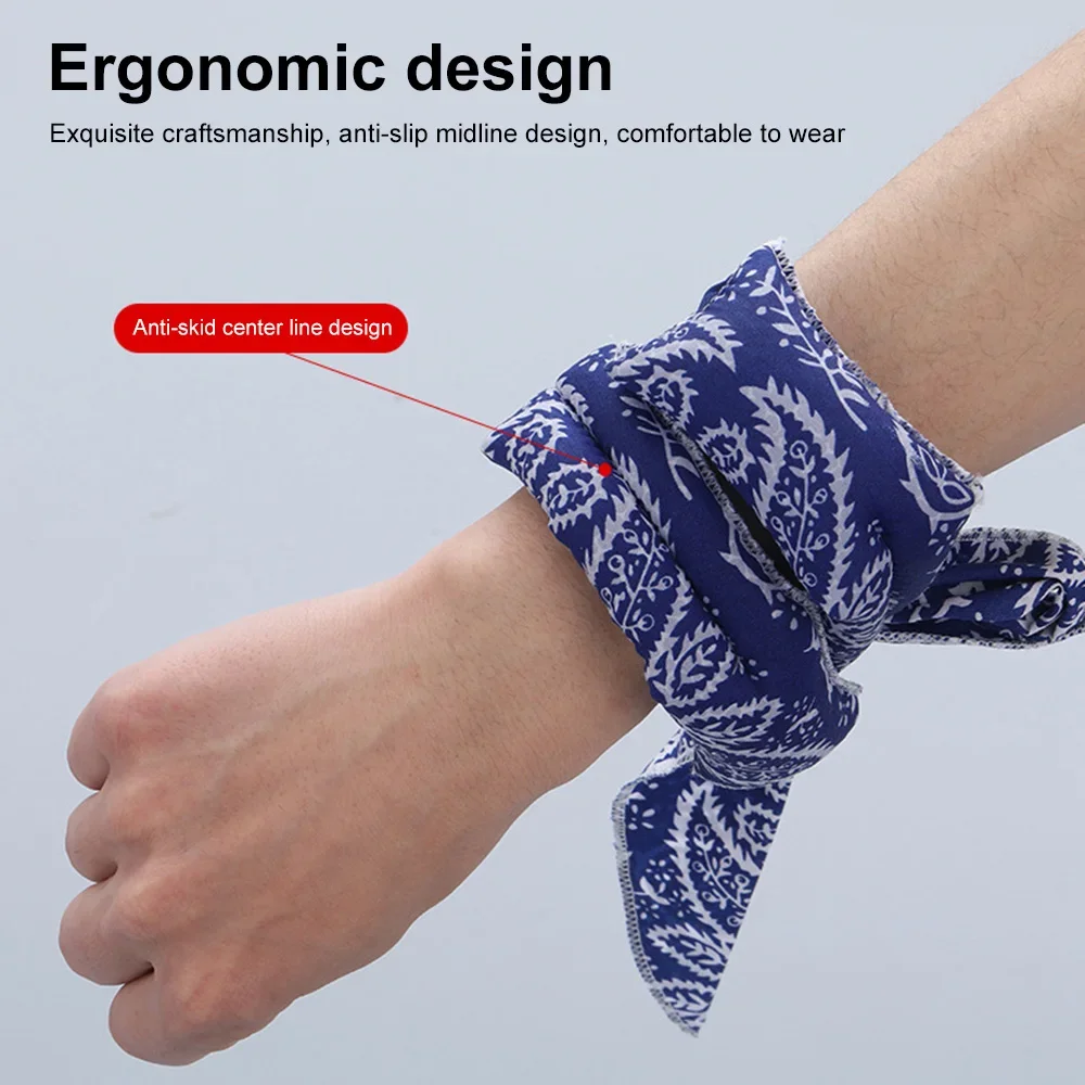 Summer Cooling Neck Wrap Bandana Multifunctional Ice Cooling Scarf Headband Wristband Sun Protection Towel for Outdoor Sports